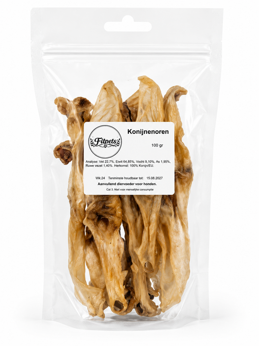 Fit Pets | Konijnenoren (100g)