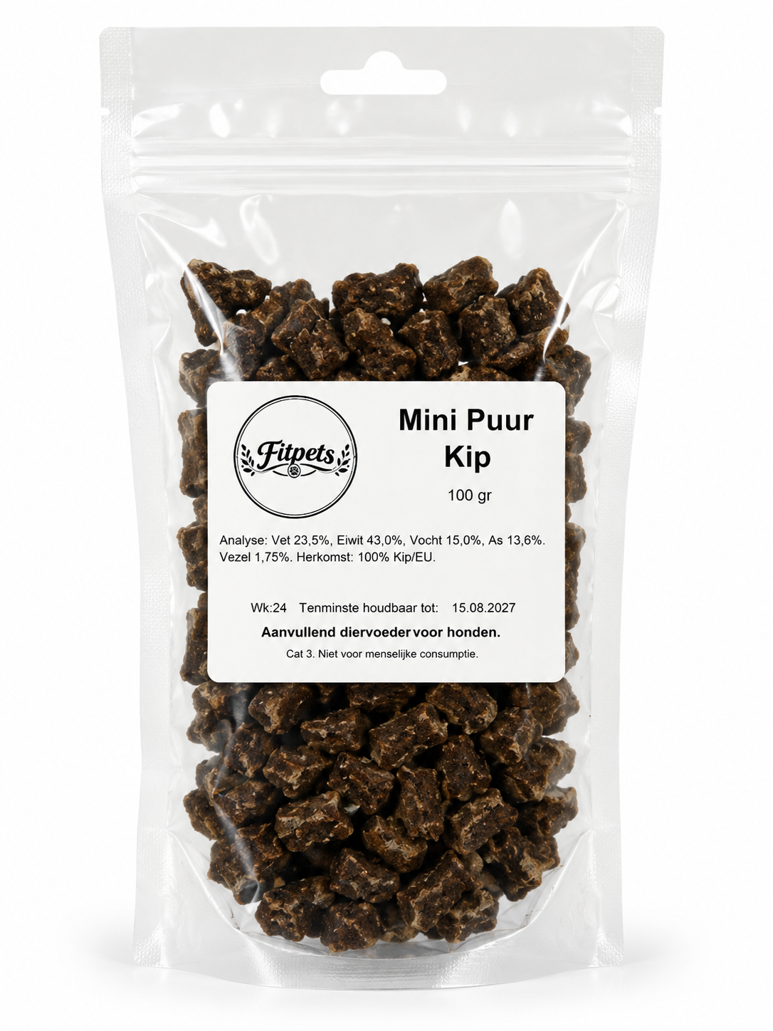 Fit Pets | Mini Kip Puur (100g)